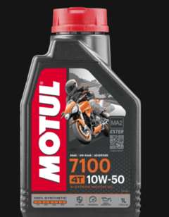 Aceite Motul 7100 4t 100% sintético 10w40-10w50-10w60 1L - comprar online