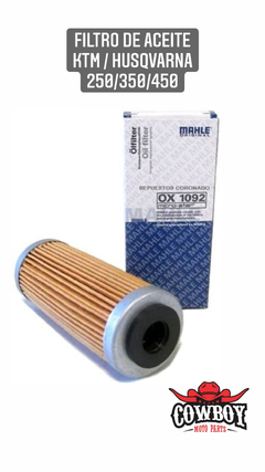 FILTRO DE ACEITE MAHLE KTM/HUSQ/GASGAS