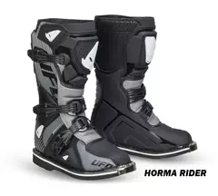 BOTAS UFO TYPHOON NIÑO OFFROAD NEGRA GRIS