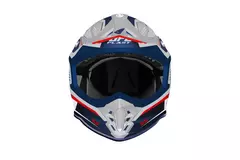 CASCO UFO INTREPID AZUL ROJO - COWBOY MOTOPARTS