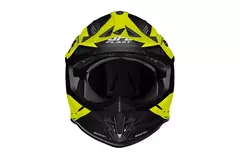 CASCO UFO INTREPID AMARILLO NEGRO - COWBOY MOTOPARTS