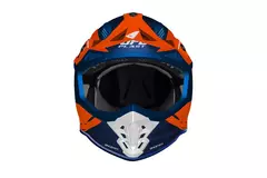 CASCO UFO INTREPID NARANJA AZUL en internet