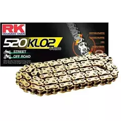 CADENA RK 520KLO2x120 ORING DORADA CLIP