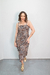VESTIDO COM LASTEX NA COSTA EM VISCOSE