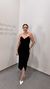 VESTIDO EM CREPE COM DETALHES NA ALÇA - Usefive