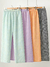 Checkered Wide-Leg Pants - comprar en línea