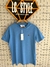 Camiseta clássica azul