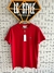 Camiseta clássica vermelha