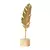 Escultura Folha Nordic Ouro