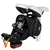 Bolsa de selim para bicicleta Curtlo siv rc 0,6 L com capa de chuva