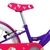 Imagem do Bicicleta infantil 4 a 6 anos Unilover Unicórnios Aro 16 c/ cadeirinha p/ boneca