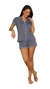 PIJAMA LIM'S AMERICANO - AZUL DENIM na internet