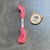 hilo mouline tonos rosa y rojo - tienda online