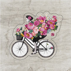 Bicicleta con flores #2