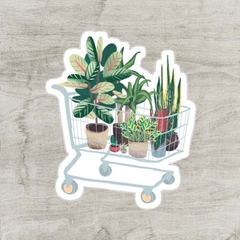 Carrito con plantas #1