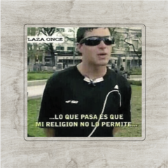 Mi religión no me lo permite