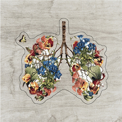 Pulmones con flores #1