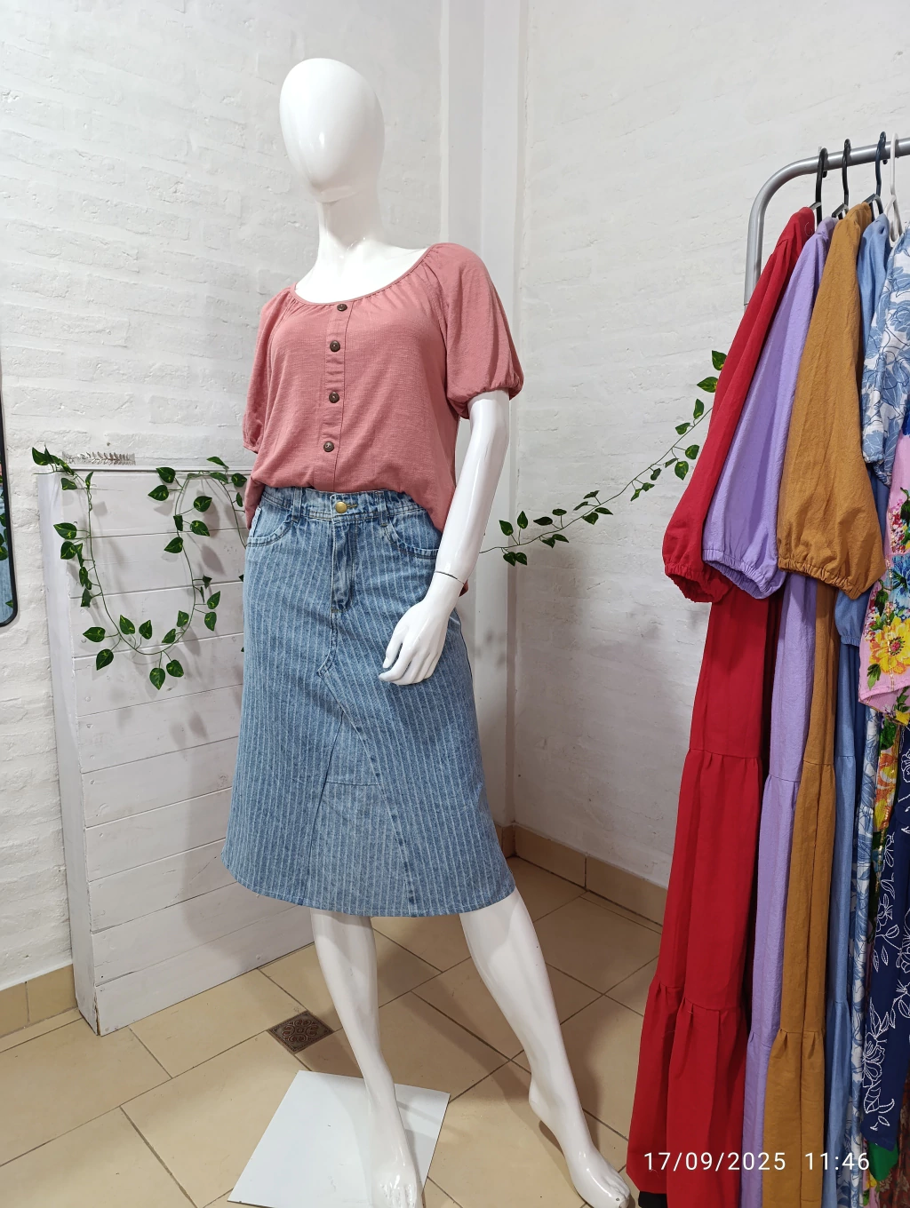 Falda jeans