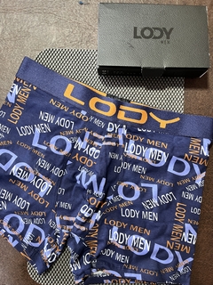 Boxer Lody estampado con Letras