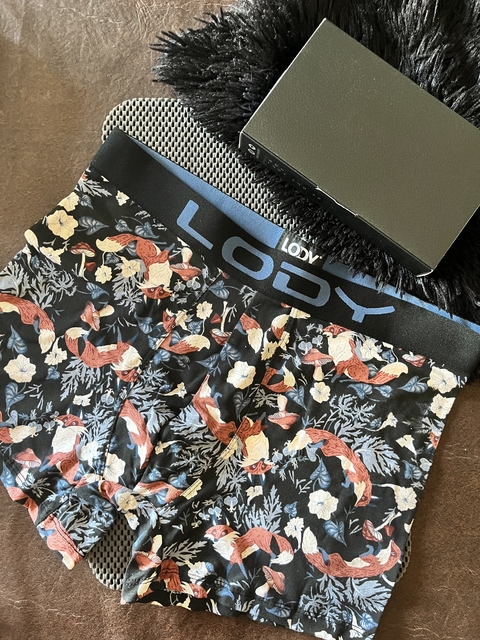 Boxer Lody estampado lobos