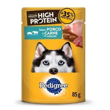 SACHE PEDIGREE PORCO E CARNE 85G