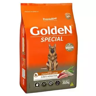 GOLDEN SPECIAL AD CARNE E FRANGO 20KG
