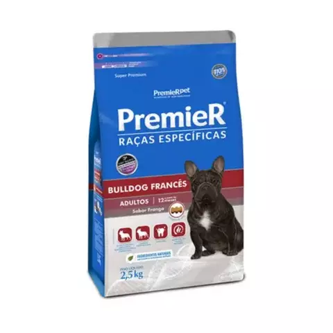 PREMIER BULLDOG FRANCES AD FRANGO 2,5KG