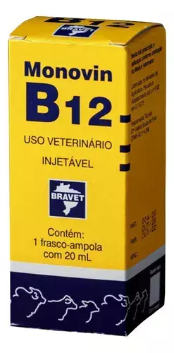 MONOVIN INJETAVEL B12 / 20ML