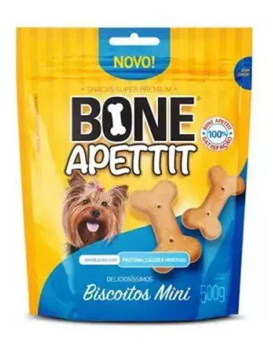 BONE APETTIT BISCOITOS MINI 500G
