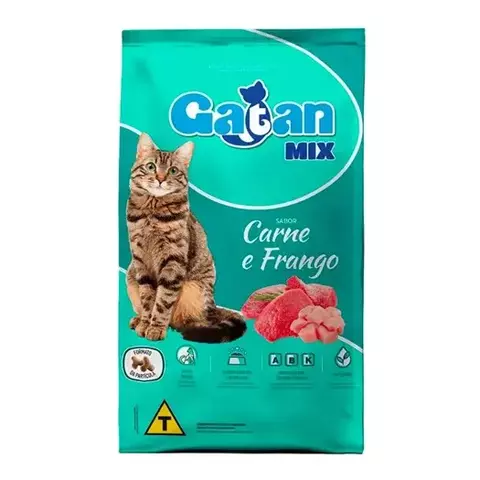 GATAN CARNE E FRANGO ADULTO 10KG