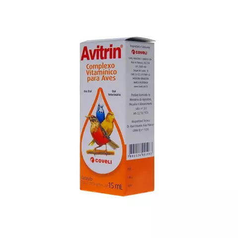 AVITRIN COMPLEXO VITAMINICO 15 ML PASSAROS
