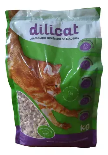 AREIA GRANULADO HIGIENICO DILICAT 10KG