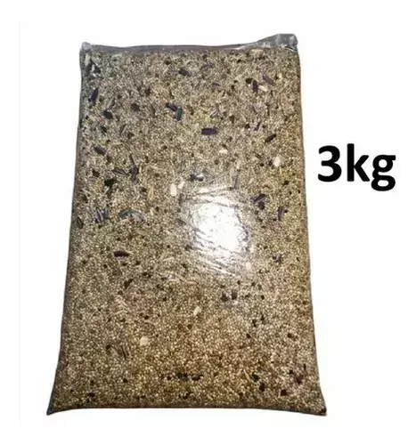 RAÇÃO CALOPSITA E PSITACIDEOS 3KG
