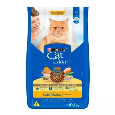 CAT CHOW CASTRADO FRANGO 10KG