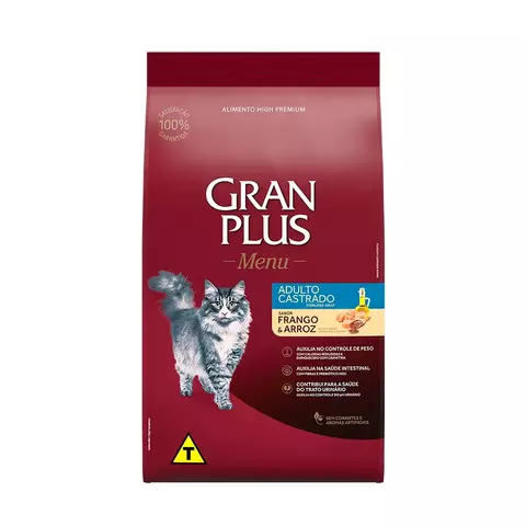 GRAN PLUS CAT CAST FRANGO 3KG