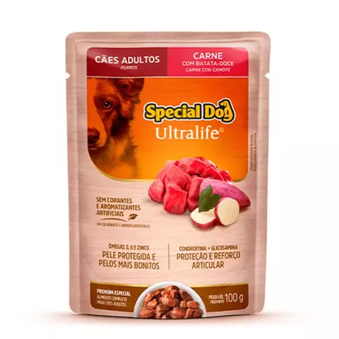 SACHE SPECIAL DOG AD CARNE AO MOLHO 100G