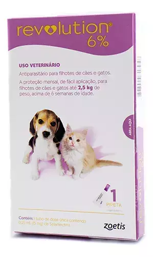 REVOLUTION CAT E DOG 2,5KG UN ROSA