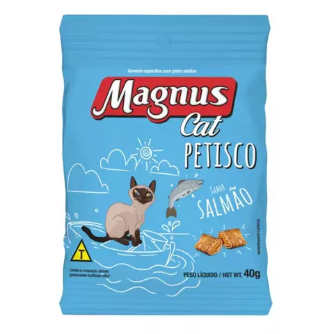 PETISCO MAGNUS CAT SALMÃO 40G