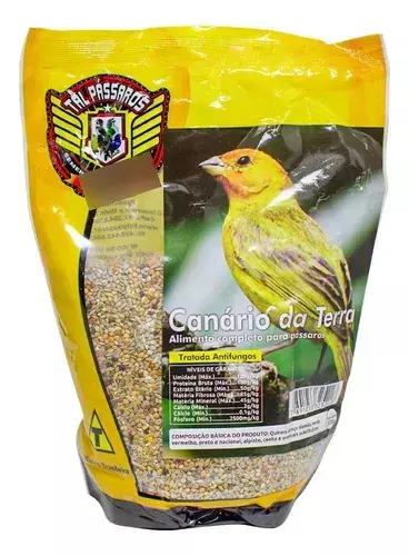 CANARIO DA TERRA ALIMENTO 500G