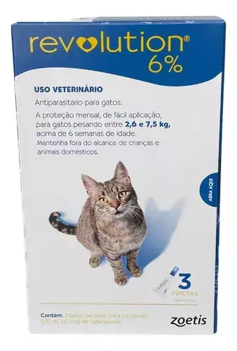 REVOLUTION CAT 2,6 A 7,5KG UN AZUL