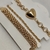 Kit 3 Pulseiras Coração - Nova Onda Presentes e Bijuterias