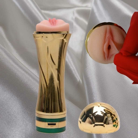 Masturbador Vibrador Vagina Taça da Copa