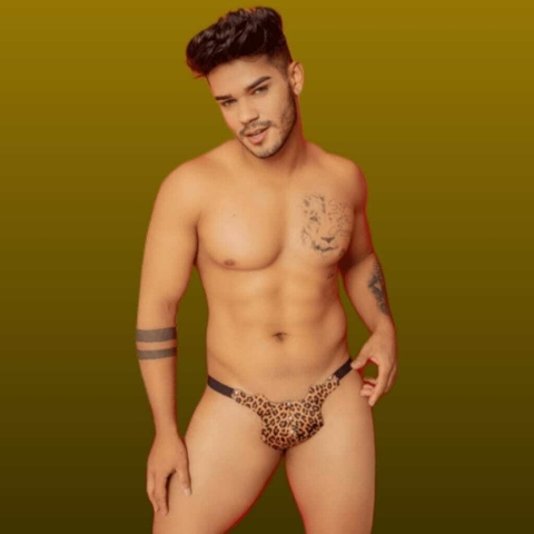 Cueca Jockstrap Animal Print