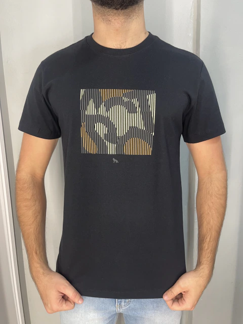 Camiseta Casual Acostamento Relevo