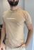 Camiseta Diferenciada Marrom Claro - comprar online