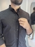 Camisa Social Manga Longa Comfort Preta - RV CONCEITO