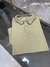 Camisa Camisa Gola Polo Suedine Detalhe na internet