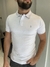 Camisa Gola Polo Suedine Duo Branca - comprar online