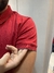 Camisa Gola Polo Zíper Vermelha na internet