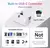 Carregador portátil iWALK para iPhone todos os modelos, banco de potência USB- - comprar online